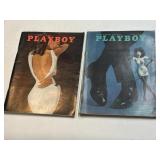 Two Playboy 1967 October and November