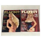 Two Playboy  February and March 1984