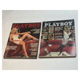 Two Playboy 1977 January and August