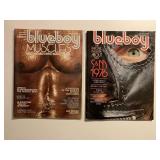 2 BLUEBOY MAGAZINES SEPT/OCT 1976 & NOV/DEC 1976
