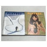 Two 1969 Playboy April and November