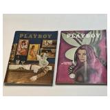 Two 1970 Playboy January and June