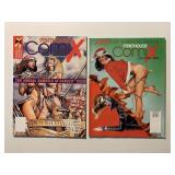 2 PENTHOUSE COMIX #9 SEP/OCT 1995 & JAN/FEB 1996