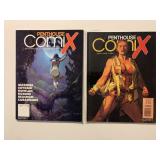 2 PENTHOUSE COMIX #4 NOV/DEC 1994 & MAY/JUNE 1996