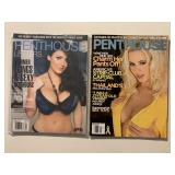 2 PENTHOUSE MAGAZINES FEB. 2009 & JUNE/JULY 2019