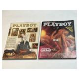 Two Playboy 1975 January and December
