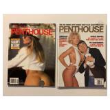 2 PENTHOUSE MAGAZINES APRIL 1992 & SEPTEMBER 1991