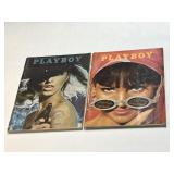 Two 1965 Playboy June and November