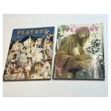 Two Playboy 1972 April and July