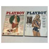 Two Playboy 1982 September and December
