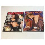 Two Playboy February and November 1986