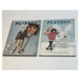 Two Playboy 1966 March and September
