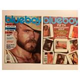 2 BLUEBOY MAGAZINES OCTOBER 1980 & NOV. 1980