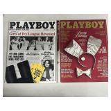 Two Playboy 1979 Sept and 1980 December