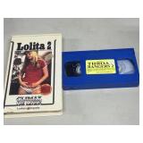 2 Vintage VHS Adult Tapes