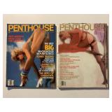 2 PENTHOUSE MAGAZINES MAY 1983 & AUGUST 1988