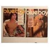 2 BLUEBOY MAGAZINES JULY 1981 & AUGUST 1981