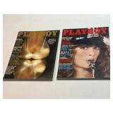 Two Playboy January and May 1982