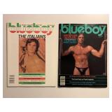 2 BLUEBOY MAGAZINES JUNE 1980 & JULY 1980