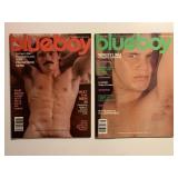 2 BLUEBOY MAGAZINES AUGUST 1980 & SEPT. 1980