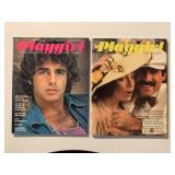 2 PLAYGIRL MAGAZINES JULY 1974 & NOVEMBER 1974