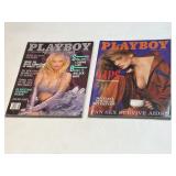 Two Playboy February and August 1986