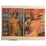 2 BLUEBOY MAGAZINES FEBRUARY 1981 & MARCH 1981
