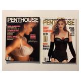 2 PENTHOUSE MAGAZINES FEBRUARY 1993 & JANUARY 1990