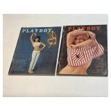 Two Playboy 1965 February and June