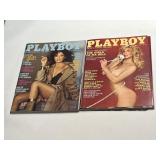 Two Playboy 1982 March and July