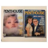 2 PENTHOUSE MAGAZINES APRIL 1983 & SEPTEMBER 1984