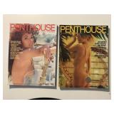 2 PENTHOUSE MAGAZINES MAY 1974 & NOVEMBER 1973