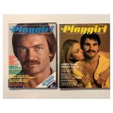 2 PLAYGIRL MAGAZINES MARCH 1975 & NOVEMBER 1975