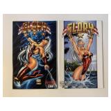 2 MAXIMUM COMICS GLORY #20 & 21