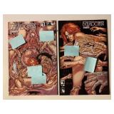 2 BOUNDLESS COMICS BELLA DONNA FIRE AND FURY 2/#9