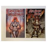 2 DYNAMITE COMICS RED SONJA HELL SONJA #1 & 2