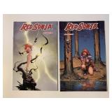 2 DYNAMITE COMICS RED SONJA 2/#28
