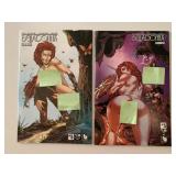 2 BOUNDLESS COMICS BELLA DONNA FIRE & FURY 2/#5