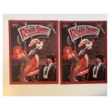 2 MARVEL GRAPHIC NOVELS WHO FRAMED ROGER RABBIT