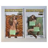 2 BOUNDLESS COMICS JUNGLE FANTASY ANNUAL 2017