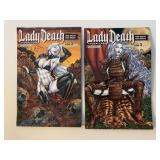 2 BOUNDLESS COMICS LADY DEATH 2/#3