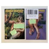 2 BOUNDLESS COMICS JUNGLE FANTASY SECRETS #1 & 4