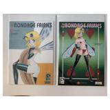 2 EROS COMICS BONDAGE FAIRIES #6 & 11