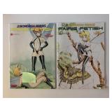 2 EROS COMICS BONDAGE FAIRIES FARIE FETISH #5 & 6
