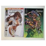 2 IMAGE COMICS CELESTINE #1 & WITCHBLADE #131