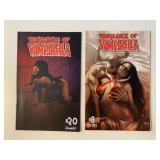 2 DYNAMITE COMICS VENGEANCE OF VAMPIRELLA #8 & 20
