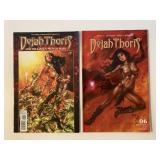 2 DYNAMITE COMICS DEJAH THORIS #6 & 7 SEE DESC.