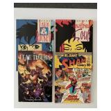 2 SOURCE POINT & 2 TITAN COMIC BOOKS SEE DESC.