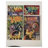 4 MARVEL COMICS X-MEN #1, 8, 31, & X-MEN ADV.#3