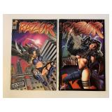 2 LONDON NIGHT COMICS RAZOR 2/#3